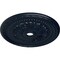 Ekena Millwork Palmetto Ceiling Medallion (Canopies up to 7 5/8"), 31 1/2"OD x 3 5/8"ID x 1 3/4"P, Midnight Dream CM31PMMDF - alternate 2